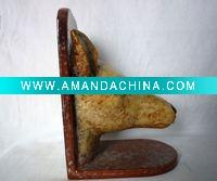 Wholesale ceramic animal bookend