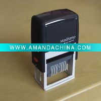 Wholesale self-inking rubber stamp & time date stamp & Numberers self-inking stamp