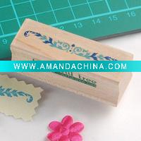 Wholesale Wooden rubber stamp
