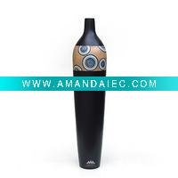 Wholesale Vase, mango wood, painting , 8*35"