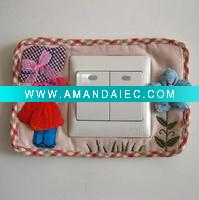Wholesale useful and fashionable key switch cover