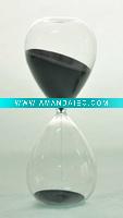 Wholesale glass one hour sandglass hourglass glass timer