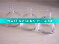 Wholesale clear glass container for home decoration