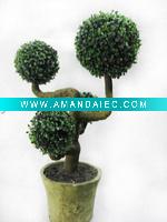 Wholesale Big Artificial Plants "Four Ball Pom"