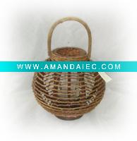 Wholesale pine branch lantern