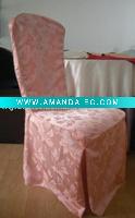 Wholesale leafs damask chair cover