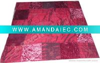 Wholesale DUPION SILK & VELVET TABLE COVER