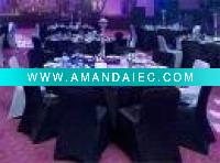 Wholesale luxury lycra chair cover
