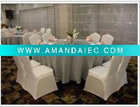 spandex chair cover/chair cloth/hotel fabric