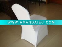 Wholesale white wedding spandex chair cover