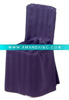 satin stripe,universal chair cover for hotel,wedding,banquet