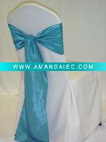 Wholesale polyester satin chair cover