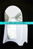 Wholesale satin chair sash