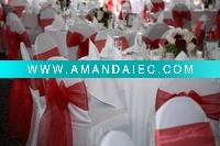 Wholesale chair cover&organza sash