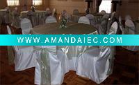 Satin chair covers,hotel/banquet/wedding chair covers