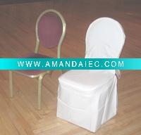 Wholesale polyester chair cover with round top