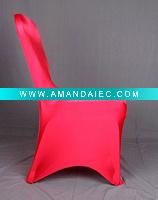 Wholesale red colour,lycra chair cover,fancy and fantastic,cheap price but high quality