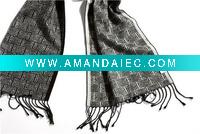 Wholesale Popular digital printing men's long cotton scarf
