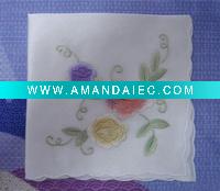 Wholesale Lot of 100 New Floral Handkerchief Line,Plastic