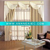 Wholesale 2011 new design polyester window curtain
