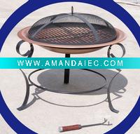 Wholesale copper painting brazier