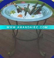 Wholesale 30" outdoor stainless steel ice cooler