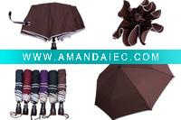 Wholesale 3 folded auto open umbrella