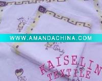 Wholesale Children pure cotton cartoon handkerchief