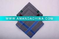 100% cotton white handkerchief