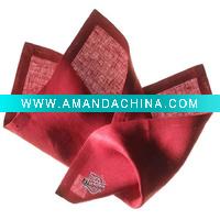 Wholesale 100% linen X'mas napkin wedding cocktail napkin
