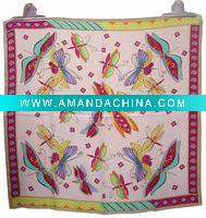 Wholesale 2011 digitali printed silk satin handkerchief
