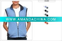 Wholesale women's fleece vest