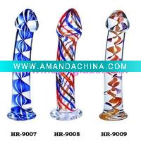 Wholesale Glass Sex Toy Glass Dildo