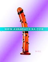 Wholesale sex toy glass dildo for women