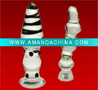 anal glass dildo