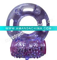 Wholesale stainless steel cock ring with anal ball stainless, t15