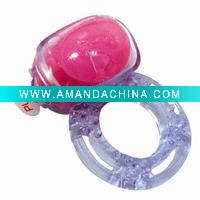 Wholesale flash vibrating ring,sex product