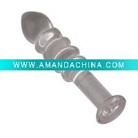 Wholesale shinning glass penis toy, quality glss dildo toys, wild sex game
