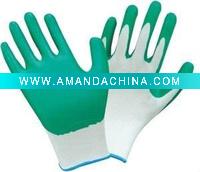 Wholesale latex coated gloves price