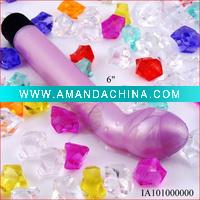 Wholesale 6" Curving Elliptic Head Waterproof Stylish G-Spot Vibe