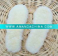Wholesale Breathable 100% Lambswool insole