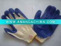 Wholesale latex coate gloves