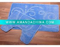 Wholesale Polyproplene bath mat set 2pcs