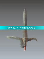 Wholesale Chinese Ancient Bronze Sword Sculpture