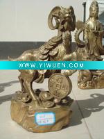 Wholesale Domestic sheep bronze sculpture