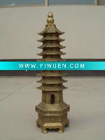Wholesale Wenchang tower bronze sculpture