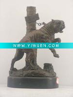 Wholesale bronze sculpture dog small size statue
