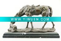 Wholesale bronze sculpture abstract horse animal statue