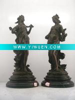 Wholesale Classic European figurine bronze woman sculpture statue