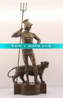 Wholesale bronze akt sculptur statue